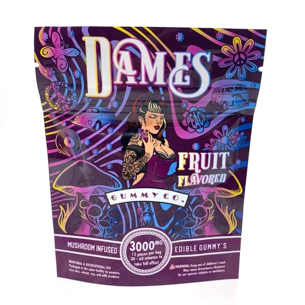 Dames Magic Mushroom Gummies 3000mg Canada | 3 Amigos