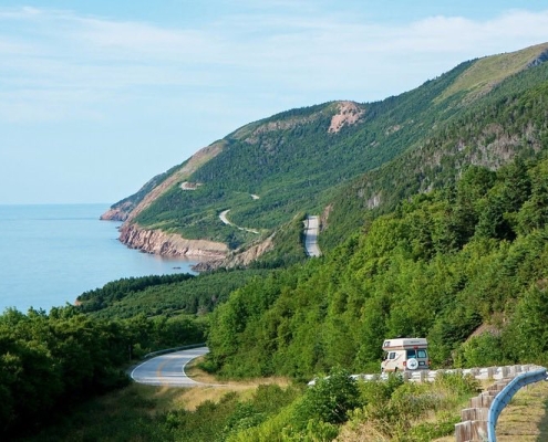 Camp along the Cabot Trail